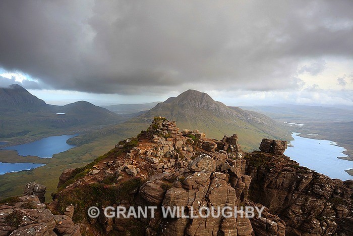 Cul Beag from the stac - Horizontal