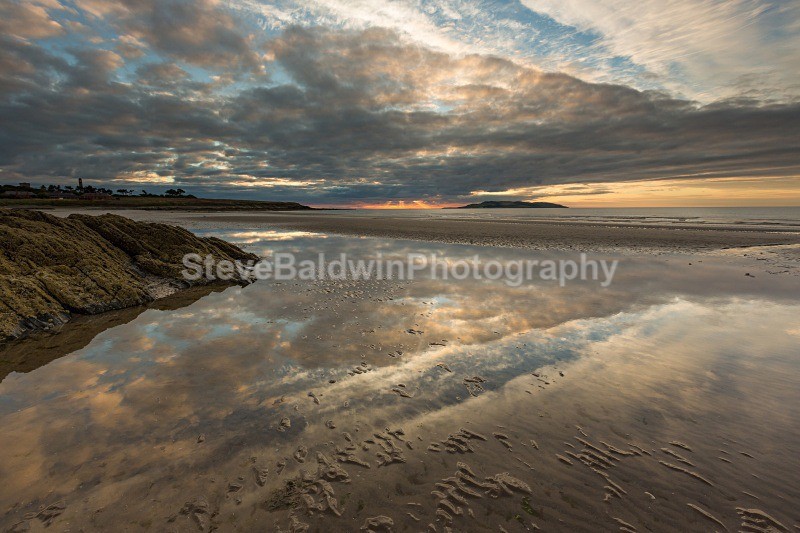 Sunrise over Lambay Island:82E - Ireland
