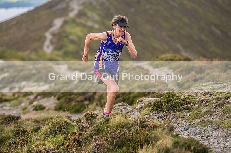 Uphill Only-282 - British Athletics Off Road Running Championships Senior Uphill Only Trial - Skiddaw Friday 15th Augu