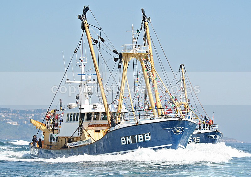 060617 LLOYD BM 188 IMG_9565 - BRIXHAM TRAWLER RACE 2006