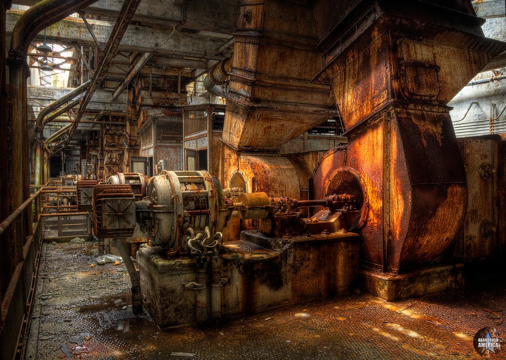 of forms assembled in the light - Richmond Generating Station