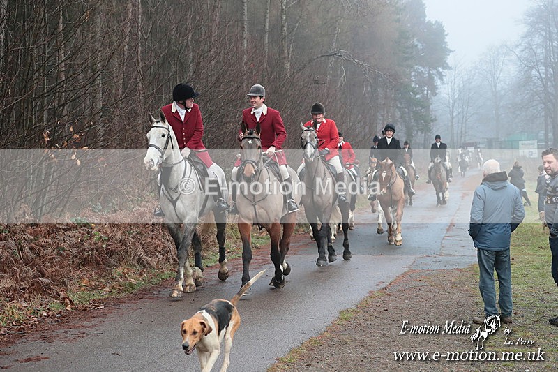 HUPY 261224 225 - Pytchley with Woodland Hunt Boxing Day Meet 26th December 2024