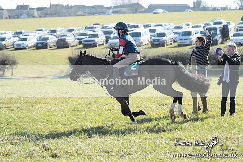 PR 010325 82 - Pony Racing from Beaufort Races Didmarton 01/03/25