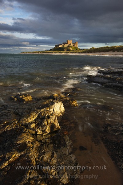 bamburgh beach.  ref 2044 - Northumberland