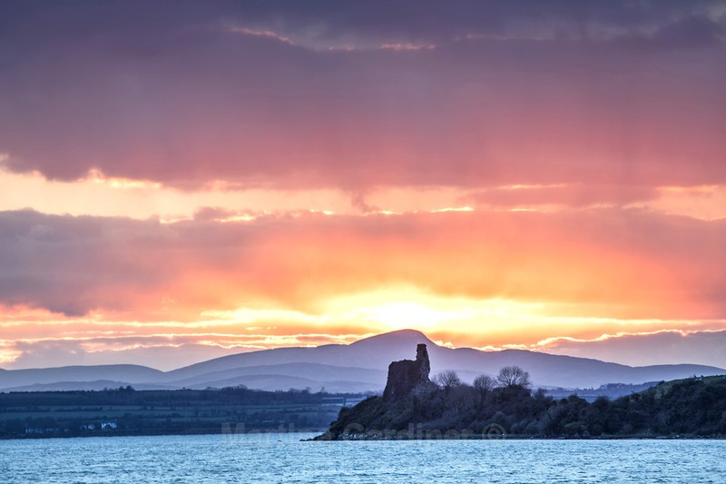 Inch Castle Sunset (17th March 2018) - Ireland by Day
