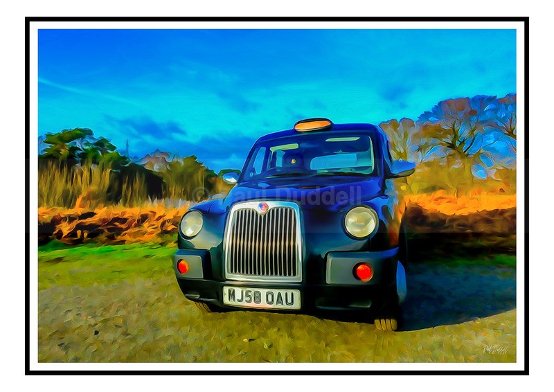 Moving Britain, Taxis & Buses by Paul Duddell, Whispers & Strokes - Artist, Painter, and Photographer