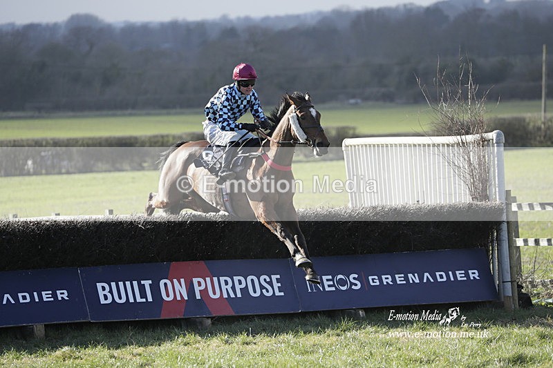 PtP 250223 0586 - Kimblewick Hunt Point-to-Point Kingston Blount 25/02/23