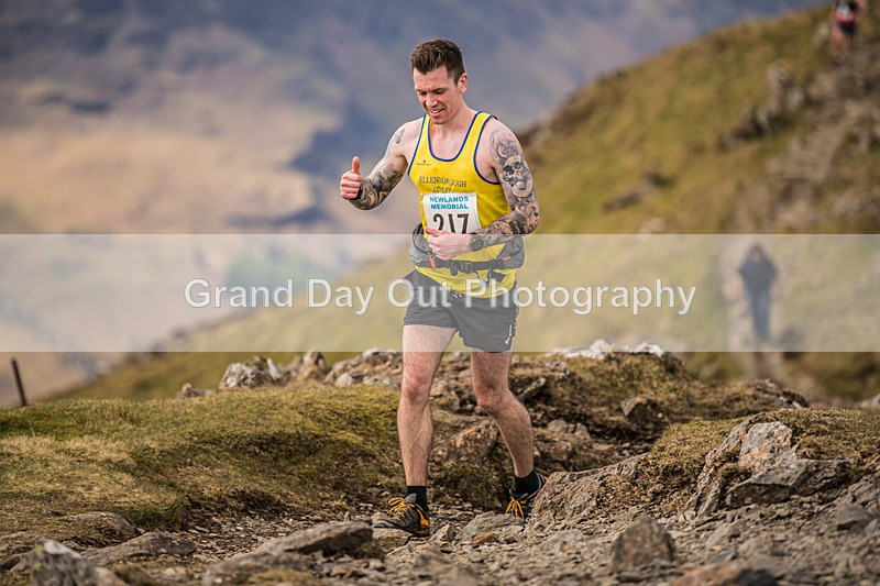 Newlands  TWA-542 - Newlands Memorial & Teenager With Altitude Fell Races Saturday 20th April 2024