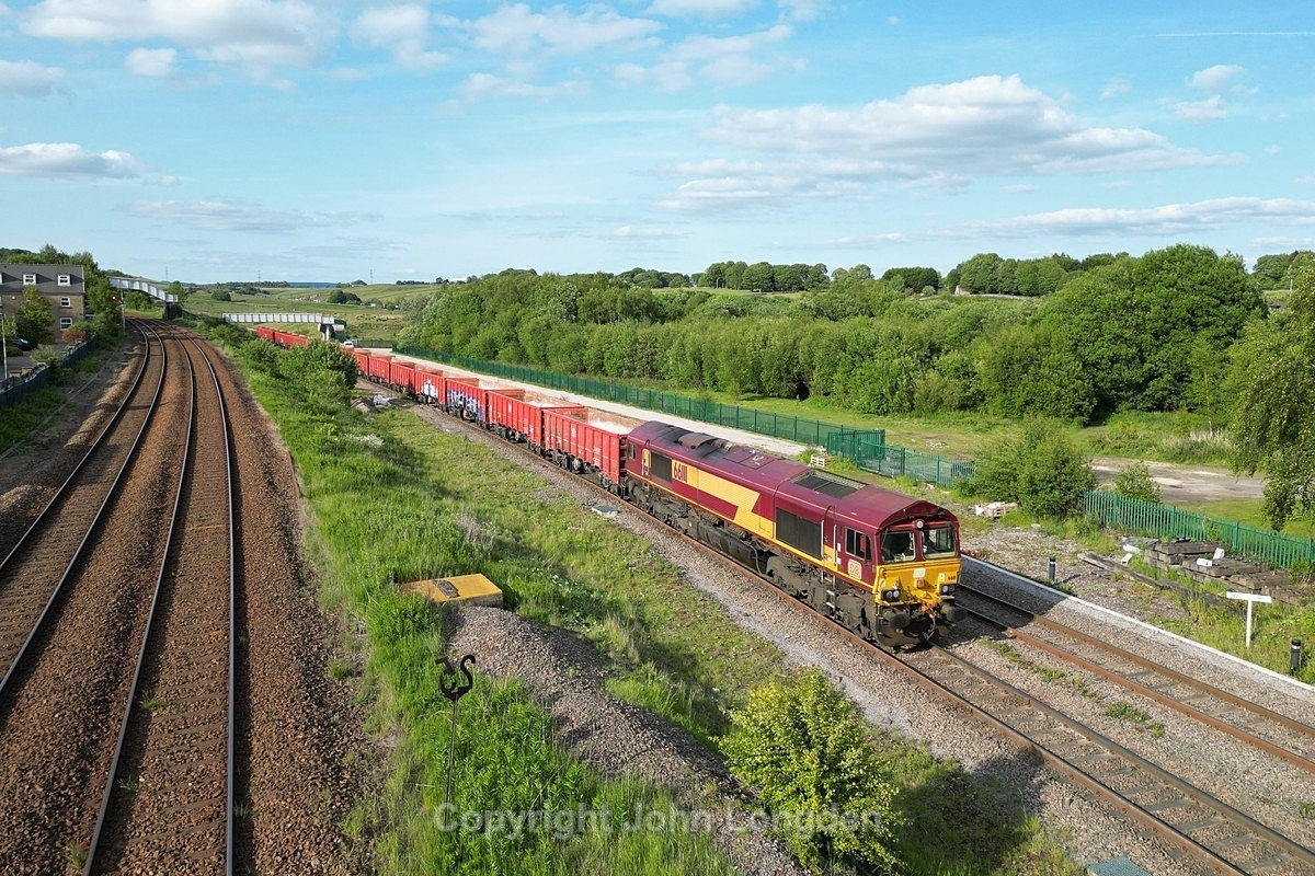 JL - 4.5.25 66111 6M82 Walsall - Dowlow Briggs, Buxton - Latest shots