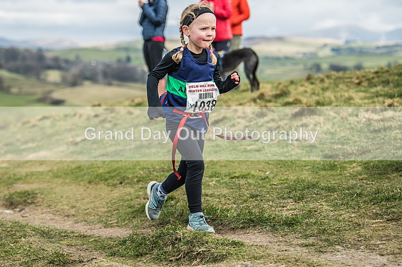 Helm Hill U9-65 - Kendal Winter League Helm Hill Under 9 Fell Race Sunday 16th March 2025