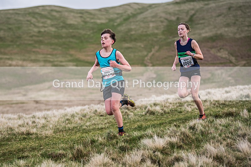 Arant Haw Juniors-177 - Kendal Winter League Arant Haw (Junior Races) Sunday 14th April 2024