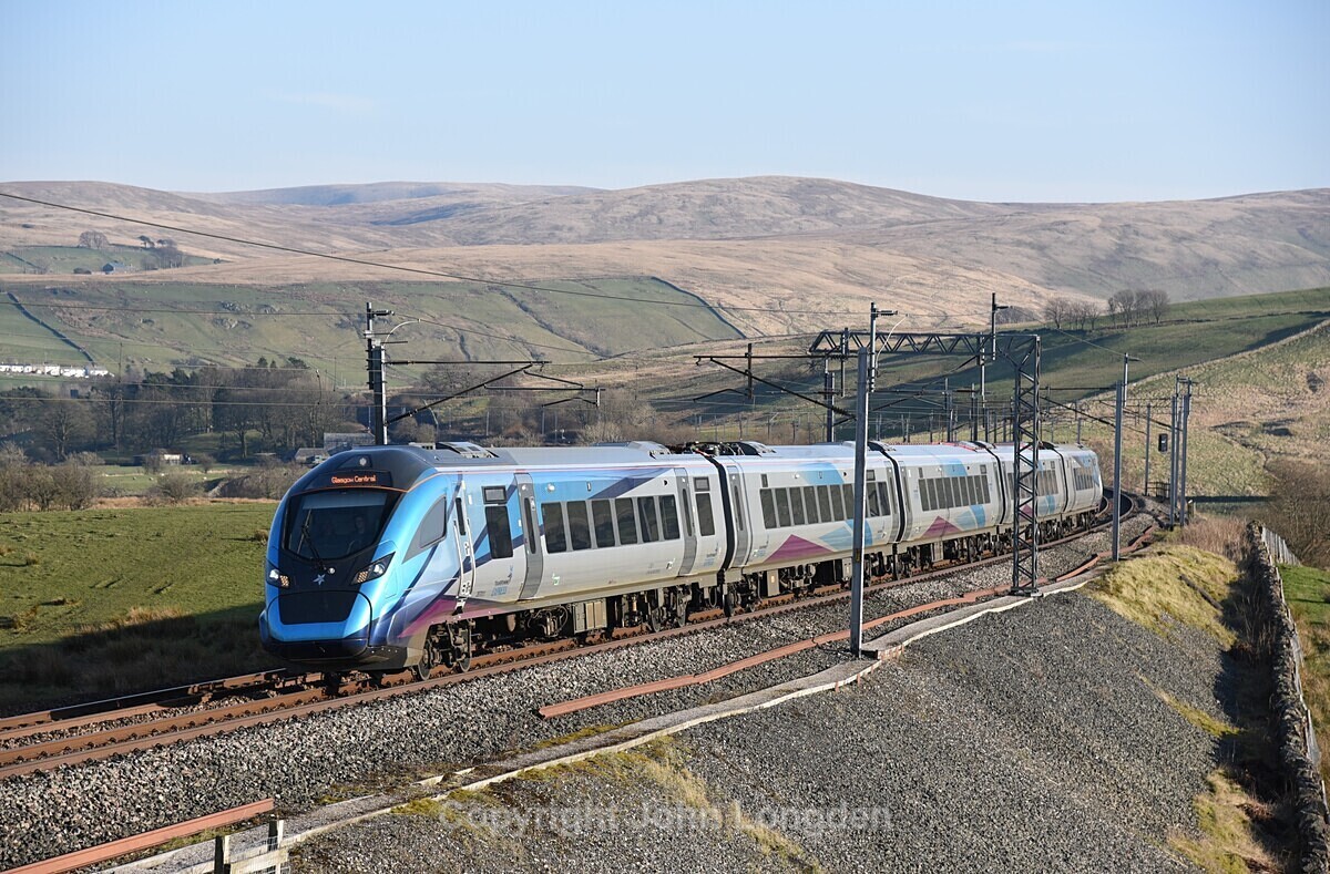 JL - 22320 397011 Man Air - Glasgow Central Greenholme - West Coast Main Line (north to south)