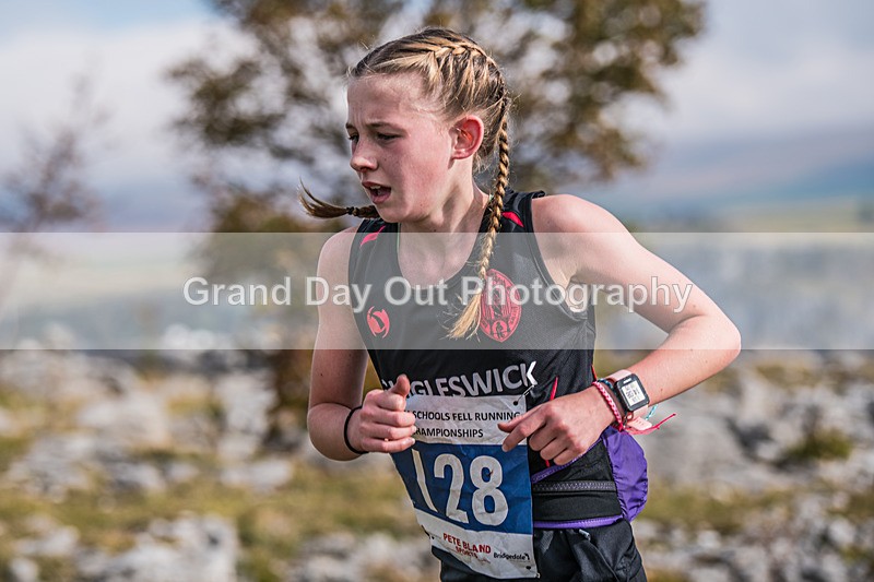Year 8-9-34 - The English Schools Fell Running Championship Giggleswick Year 8-9 Sunday 6th October 2024