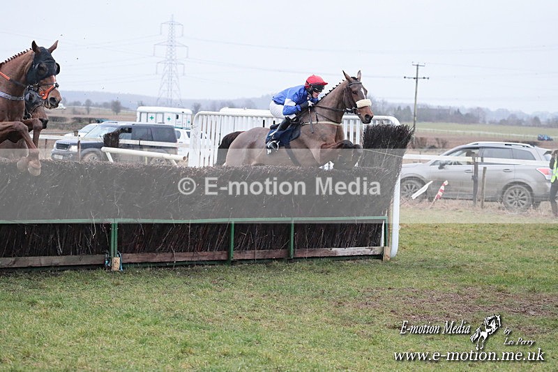 PtP 260125 869 - Cocklebarrow Point-to-Point racing with the Heythrop Hunt 26/01/25