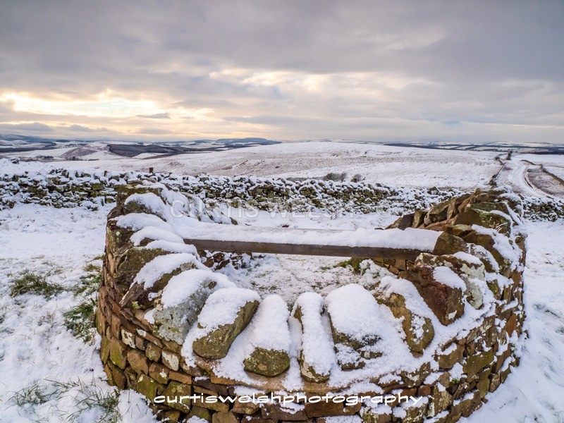 Dere Street rest stop - SCOTTISH BORDERS