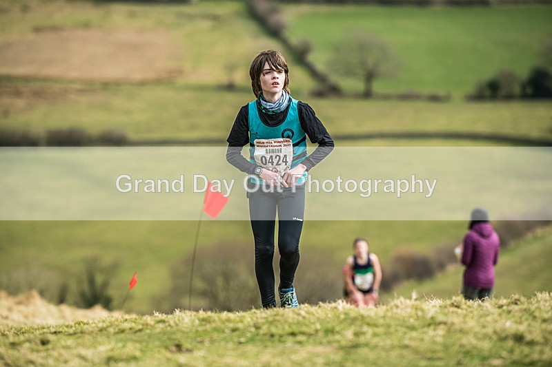 Helm Hill -328 - Kendal Winter League Helm Hill Fell Races (Under 13/15/17 & Seniors) Sunday 16th March 2025