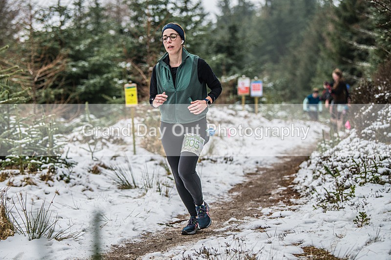 Glentress-1279 - High Terrain Events Glentress 10K 21K & 42K Trail Races Sunday 16th February 2025
