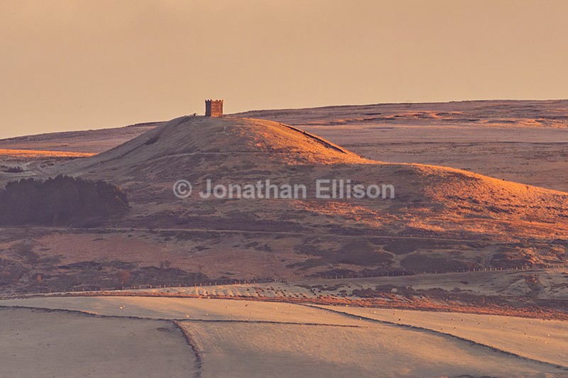 Rivington Pike Winter Light - Rivington And Surrounding Areas