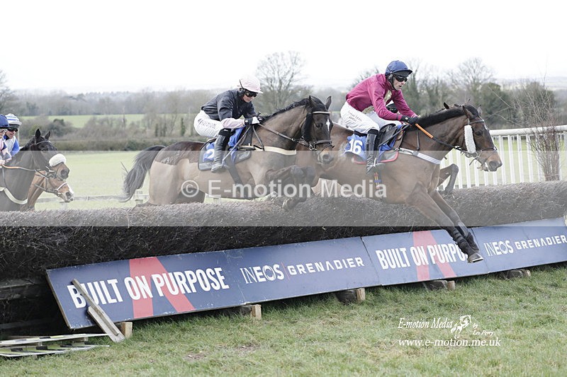 PtP 250223 0151 - Kimblewick Hunt Point-to-Point Kingston Blount 25/02/23