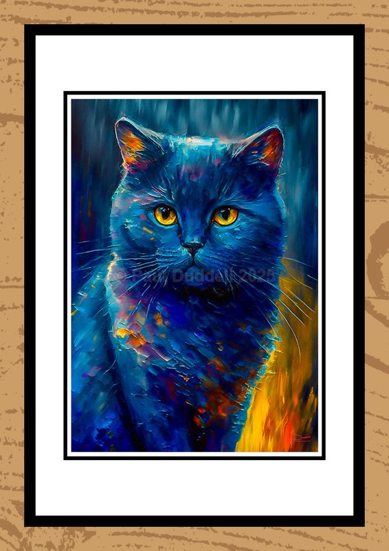 Cats & Dogs Oil Paintings - Pulses with Emotion by Artist Paul Duddell