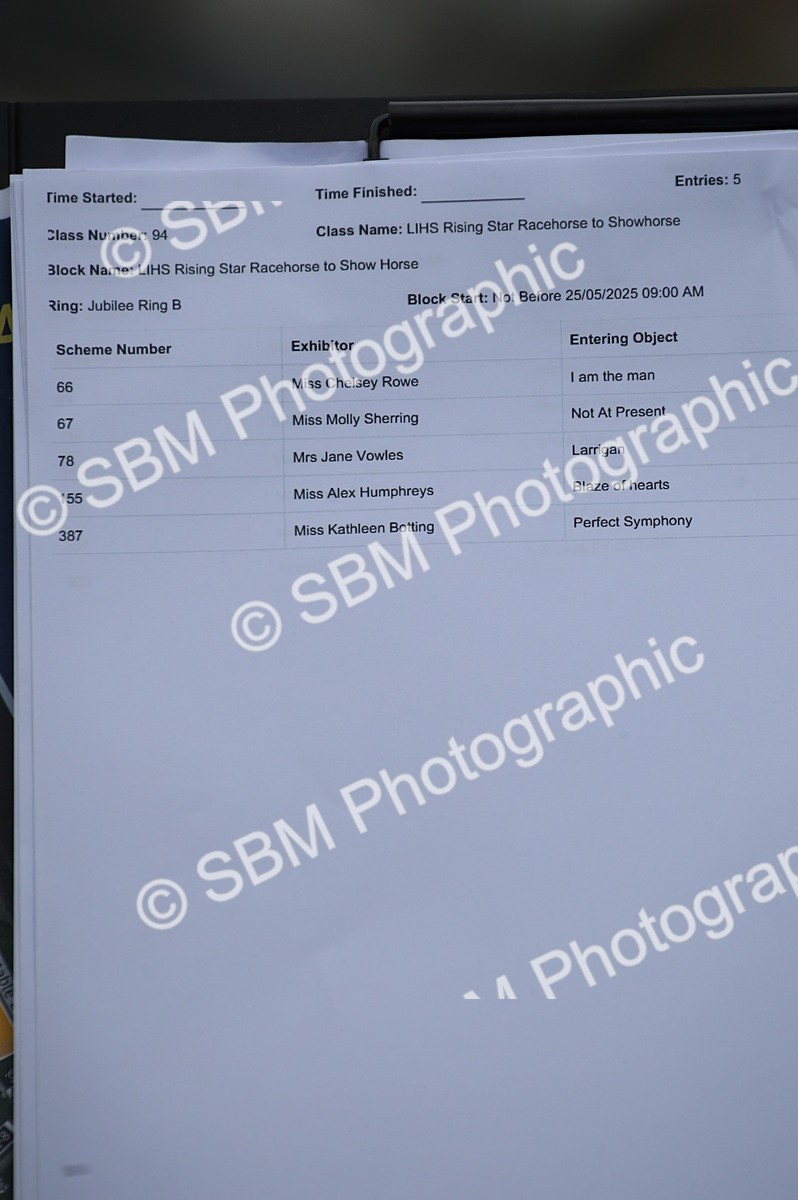 SBM_11379 - Class 94 - LIHS BSHA Racehorse to Showhorse