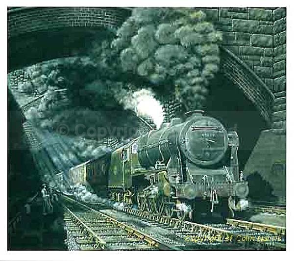 'Leaving Lime Street, Liverpool' - Transport