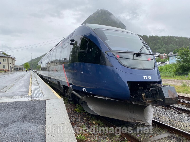 Norway Andalsnes Rauma Railway returning 4 - Norway