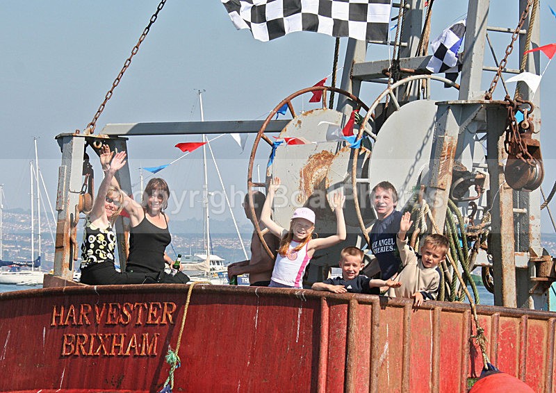 060617 HARVESTER BM127 IMG_9341 - BRIXHAM TRAWLER RACE 2006