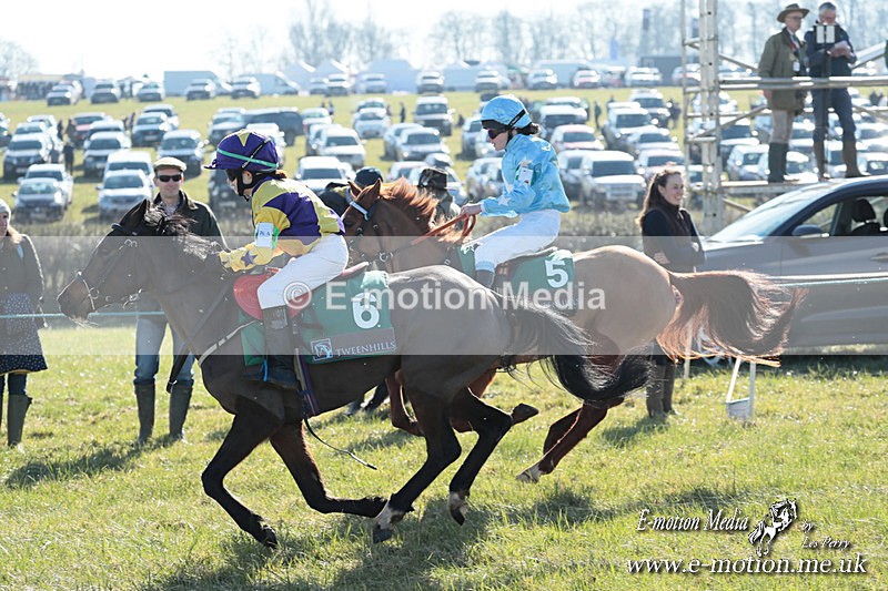 PR 010325 54 - Pony Racing from Beaufort Races Didmarton 01/03/25