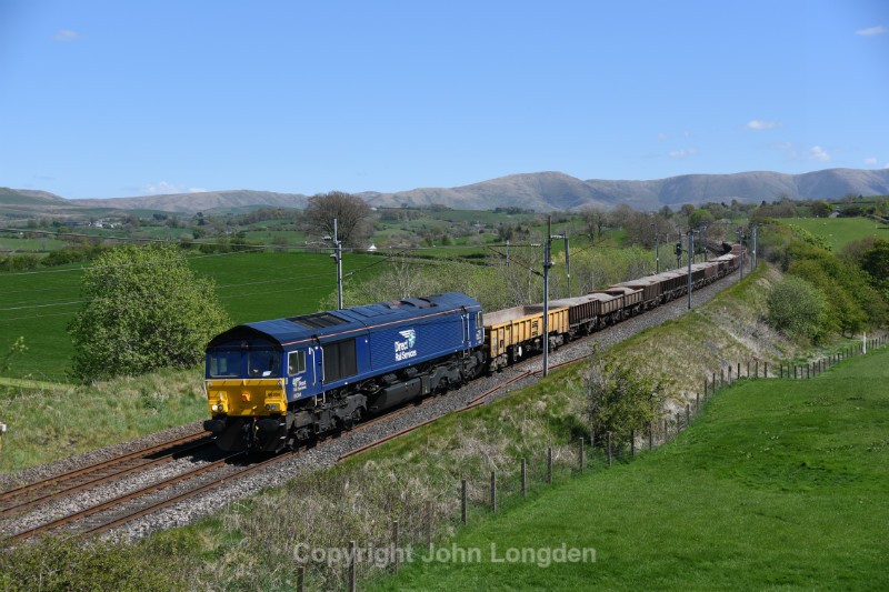 JL - 5.5.17 66304 6K05 Carlisle - Crewe, Docker - West Coast Main Line (north to south)