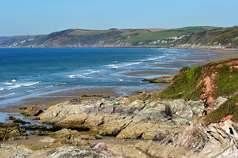 Whitsands Bay in South East Cornwall