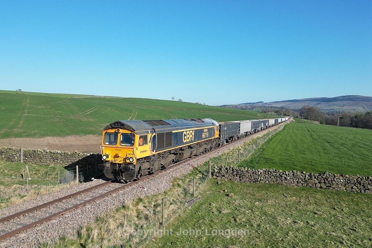 JL - 10.4.25 66719 6E87 Wellingborough - Rylstone, Brackenley Ln - Latest shots