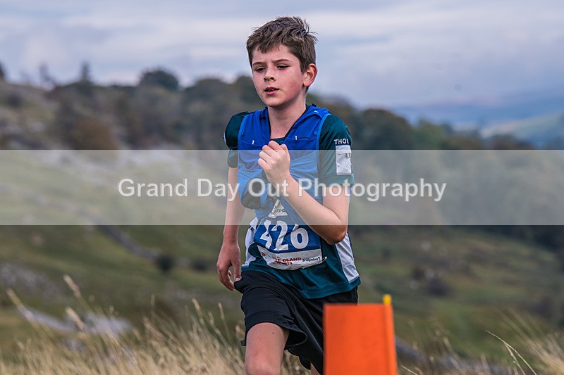 Year 7-224 - The English Schools Fell Running Championship Giggleswick Year 7 Sunday 6th October 2024