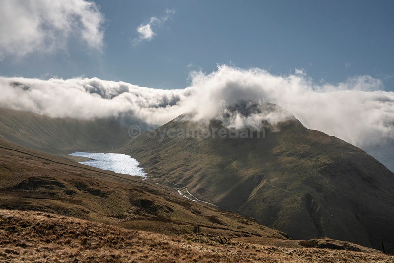Gray Cragg from Brock Crags in the Lake District, Cumbria - Cumbria
