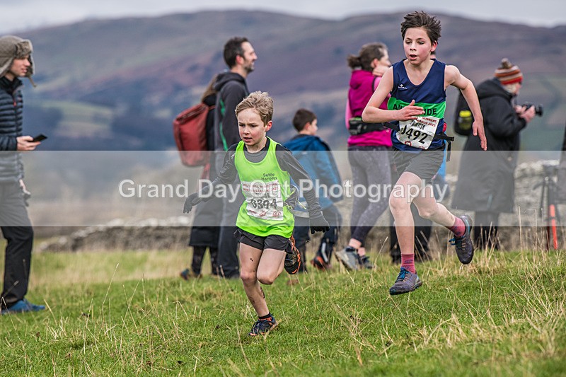 Cunswick U13-105 - Kendal Winter League Cunswick Scar Junior Under 13 Fell Race Sunday 26th January 2025