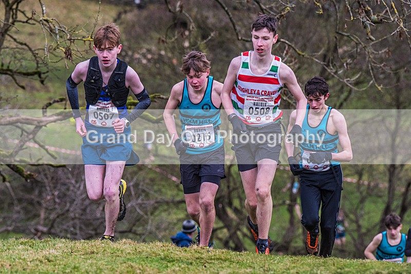 Giggleswick-256 - Kendal Winter League Races Giggleswick Sunday 14th January 2024