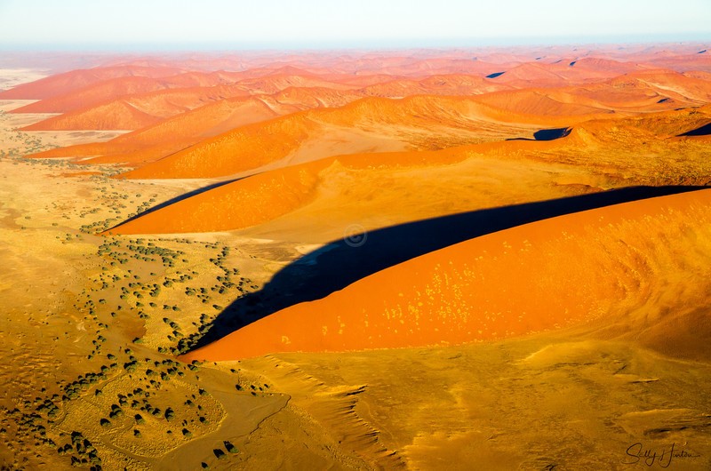 Sossusvlei Sand Dunes Aerial 1