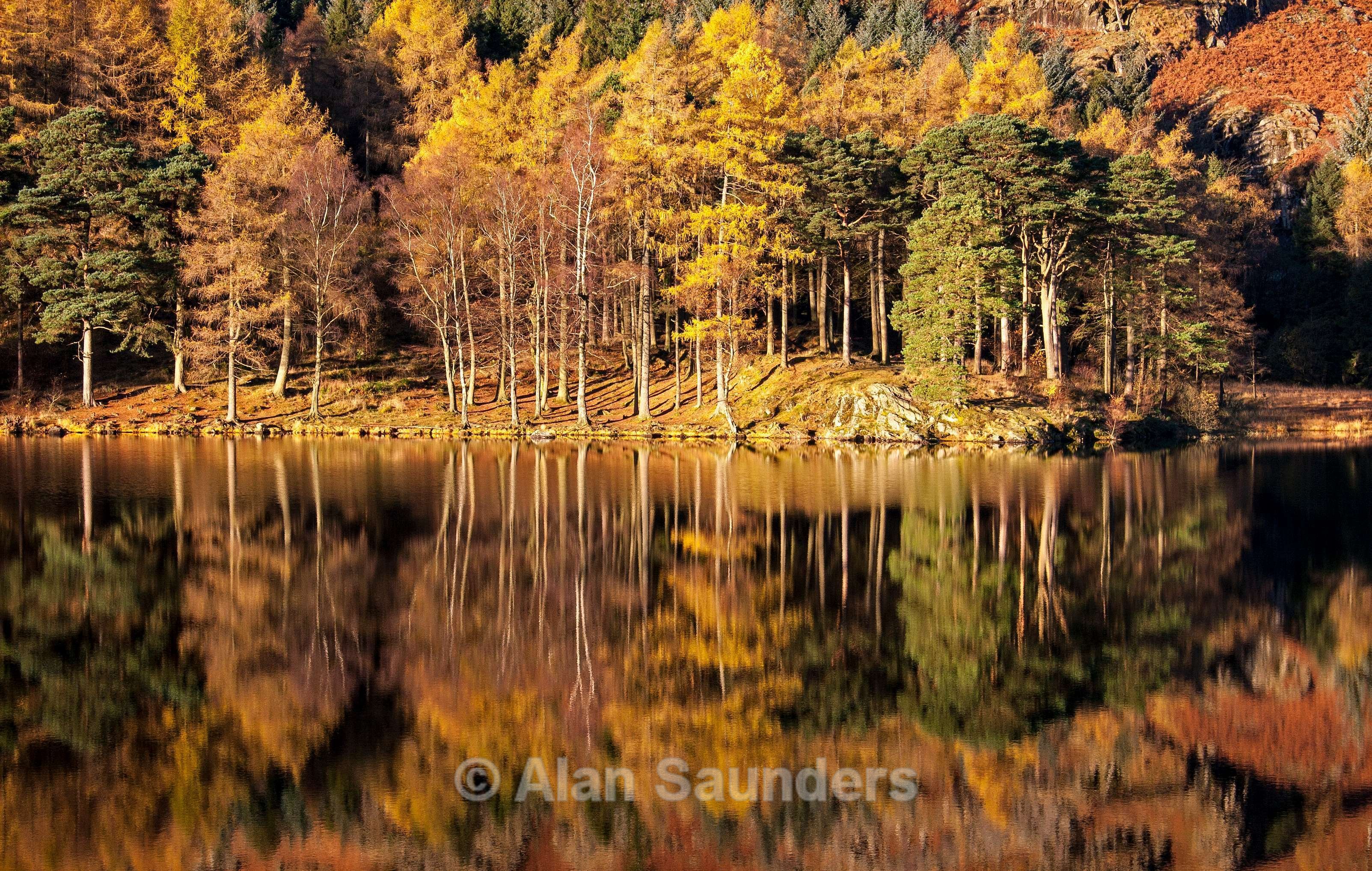 Blea Tarn Reflection 1