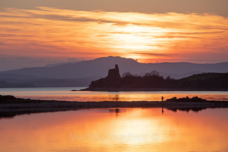 Inch Castle Sunset (10th April 19) - Ireland by Day
