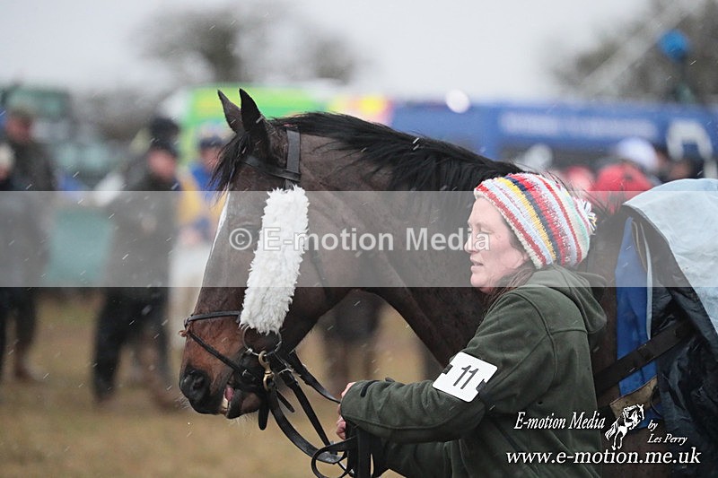 PtP 260125 992 - Cocklebarrow Point-to-Point racing with the Heythrop Hunt 26/01/25