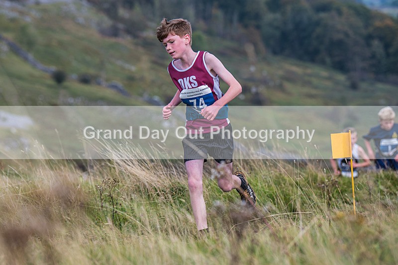 Year 7-72 - The English Schools Fell Running Championship Giggleswick Year 7 Sunday 6th October 2024
