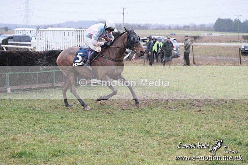 PtP 260125 888 - Cocklebarrow Point-to-Point racing with the Heythrop Hunt 26/01/25