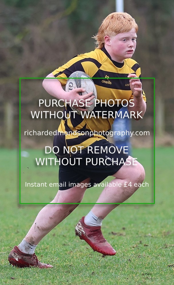 533A0316 - Kendal Rugby Under 13's vs Workington Zebra Under 13's (22/2/26)