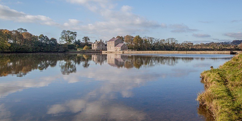 Carew Tidal Mill Panorama - South Wales