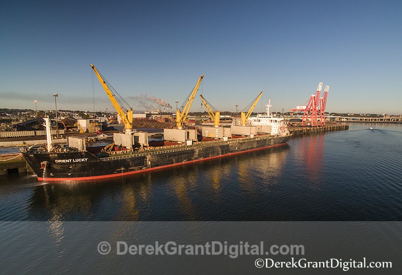 Orient Lucky Bulk Carrier Nathan Carman Saint John Port - Saint John