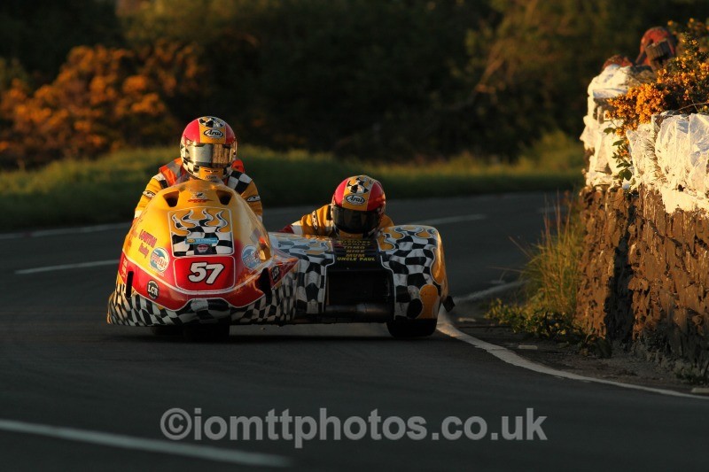 John Lowther* / Jake Lowther* Honda / KATYS HOME TANNING - Monday Practice - Sidecars