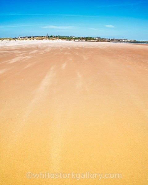 View to Lossiemouth from Beach - Scottish Highlands