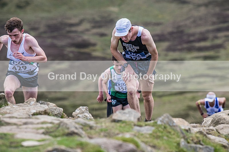 Inter Counties Men-76 - British Inter County Mountain Running Championship (Men) Saturday 14th June 2025