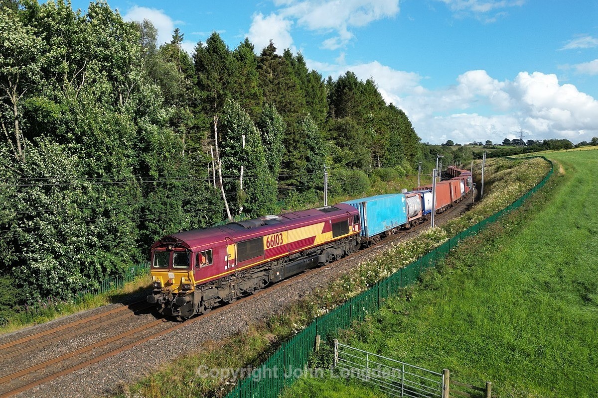 JL - 6.8.24 66103 4S38 Seaforth - Mossend, Bessie Ghyll - Latest shots