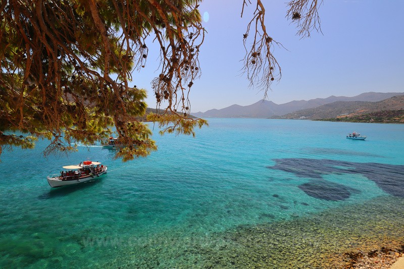 View from Spinalonga Island, Crete, Greece.    ref3564 - Europe